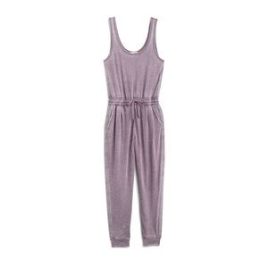 Heather Knit Jumpsuit | Splendid | Purple | M